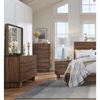 Picture of Modus Ocean 5 Drawer Solid Wood Chest in Natural Sengon
