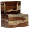 Picture of vidaXL Storage Chest 22.4"x11.8"x11.8" Solid Sheesham Wood