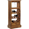 Picture of Brown Rustic Wood Wine Storage