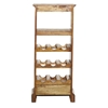 Picture of Brown Rustic Wood Wine Storage