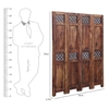 Picture of Florito Sheesham Wood Room Divider in Natural Finish