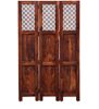Picture of Florito Sheesham Wood Room Divider in Natural Finish