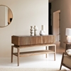 Picture of Solid Sheesham Wood Console and granite top