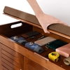 Picture of Wooden Shoe Storage Organizer & Cabinet & Rack Bench for Closet, Entryway, Window & Outdoor Bench, Boot Organizing