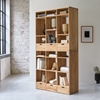Picture of Kona - Tall solid Acacia Wood bookcase