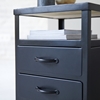 Picture of Industrial metal bedside table