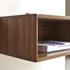 Picture of Rivulet - Solid Teak wood bedside table with 1 drawer