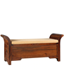 Picture of Solid Wood Bench in Honey Colour