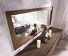 Picture of Design wall mirror Wyatt 160x70 cm acacia brown