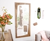 Picture of Designer wall mirror Wyatt 160x70 cm Sheesham nature