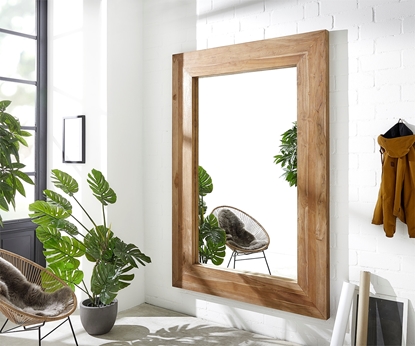 Picture of Mirror Wilibor 230x160 cm natural solid teak