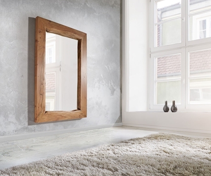 Picture of Wall mirror Live-Edge 135x85 cm acacia nature tree edge
