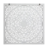 Picture of Leeds & Co 36"H x 1"W Brown Traditional Floral Wood Wall Decor