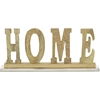 Picture of Leeds & Co 7.85"H x 2.35"W Brown Mango Wood Natural Decorative Sign