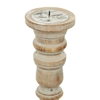 Picture of Leeds & Co Brown Mango Wood Candle Holder (Set of 3)