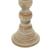 Picture of Leeds & Co Brown Mango Wood Candle Holder (Set of 3)