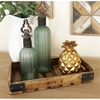 Picture of Leeds & Co Brown Mango Wood Farmhouse Tray (Set of 3)