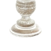 Picture of Leeds & Co White Mango Wood Candle Holder (Set of 3)