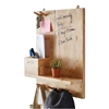 Picture of ORE International 19.75" Transitional Wood Wall Organizer Board in Natural