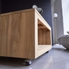 Picture of Brook - Square coffee table in solid teak wood