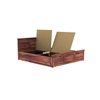 Picture of Stainfield Solid Wood Queen Size Box Storage Bed In Teak Finish