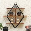 Picture of Burf Sheesham Wood Floating Wall Shelves